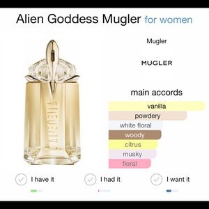 Mugler Alien Goddess Eau de Parfum 2 oz (60mL)
